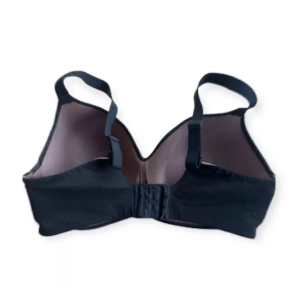 Wacoal Back Appeal Wire Free T-Shirt Bra 36DDD Black